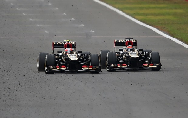 Bela corrida da Lotus, que colocou seus dois pilotos no pódio.
