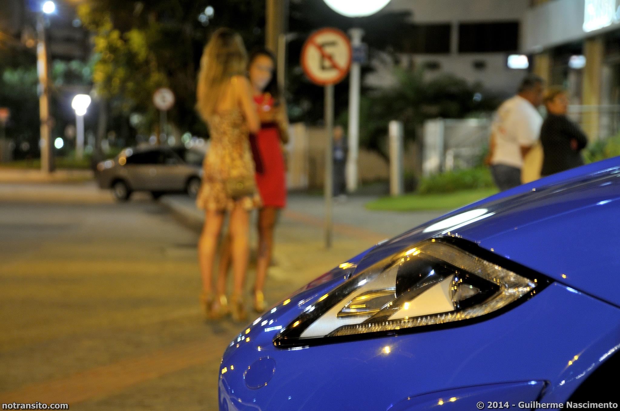 Jaguar XKR-S French Racing Blue, Hotel Majestic Florianópolis