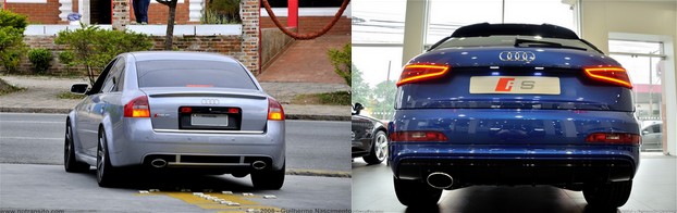 Tem algo faltando na traseira do Audi RS Q3. Cadê os escapamentos duplos ovais? 