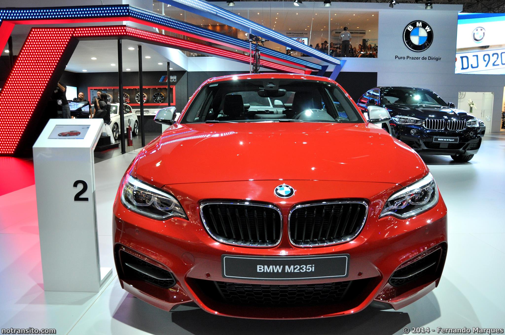 Salão do Automóvel de São Paulo 2014, 28º Salão do Automóvel de São Paulo, BMW M235i Melbourne Red Metallic