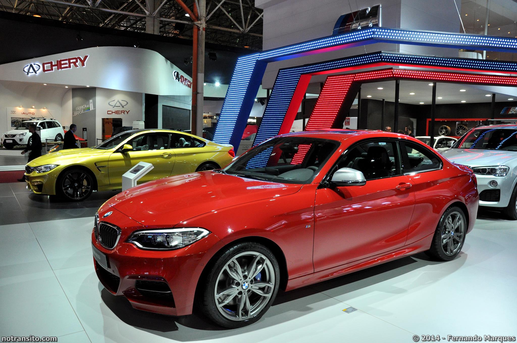 Salão do Automóvel de São Paulo 2014, 28º Salão do Automóvel de São Paulo, BMW M235i Melbourne Red Metallic