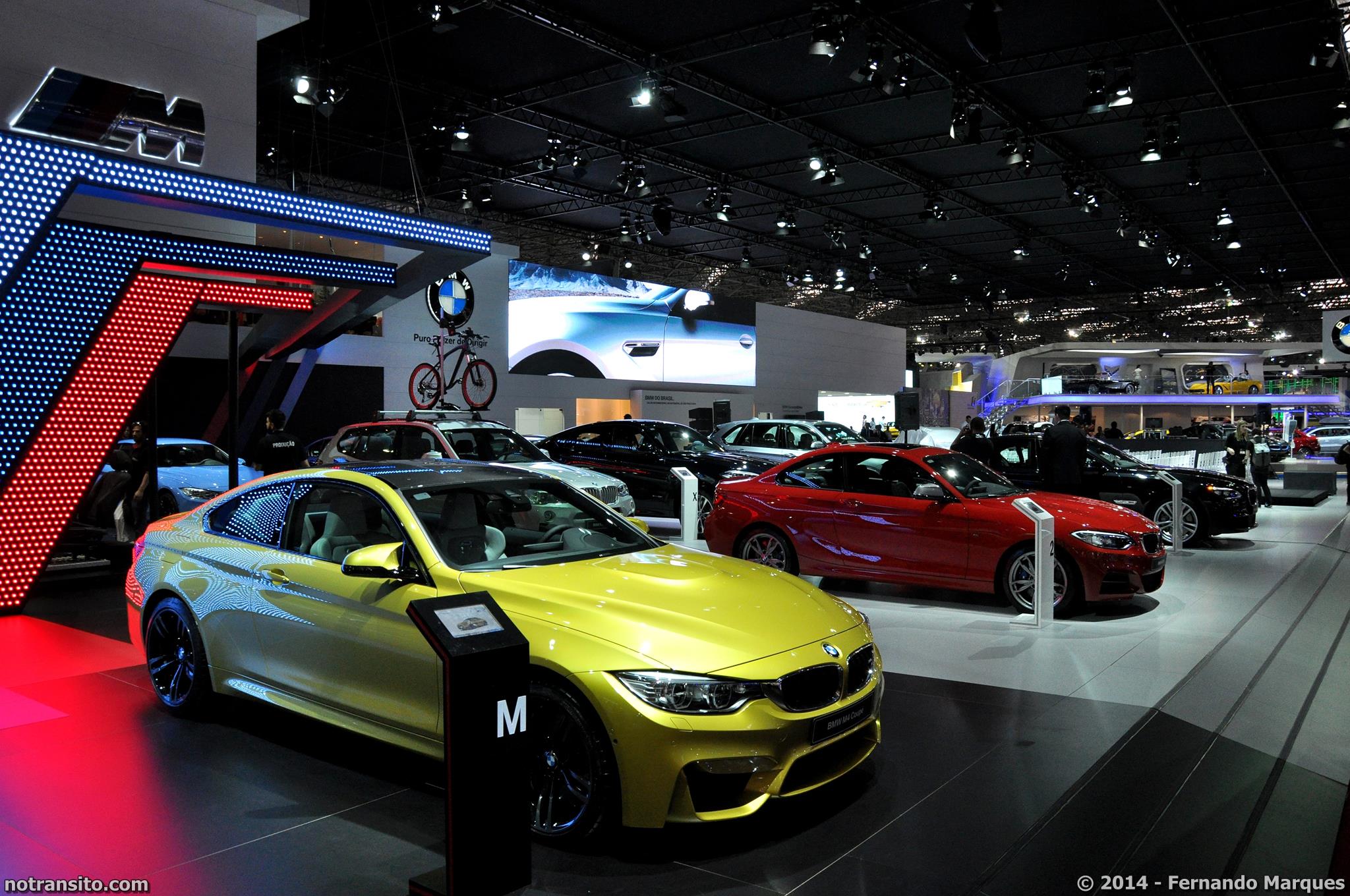 Salão do Automóvel de São Paulo 2014, 28º Salão do Automóvel de São Paulo, BMW M4 Coupe F82 Austin Yellow