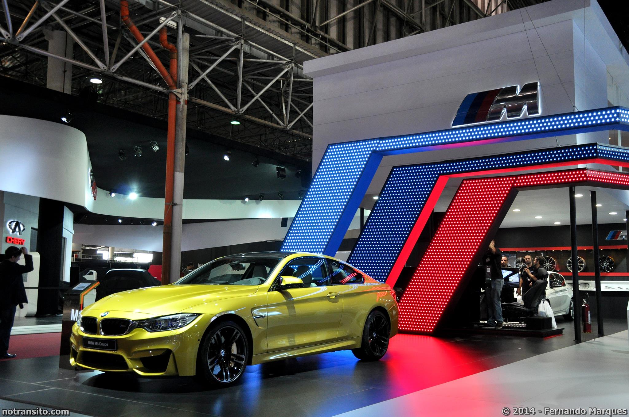 Salão do Automóvel de São Paulo 2014, 28º Salão do Automóvel de São Paulo, BMW M4 Coupe F82 Austin Yellow