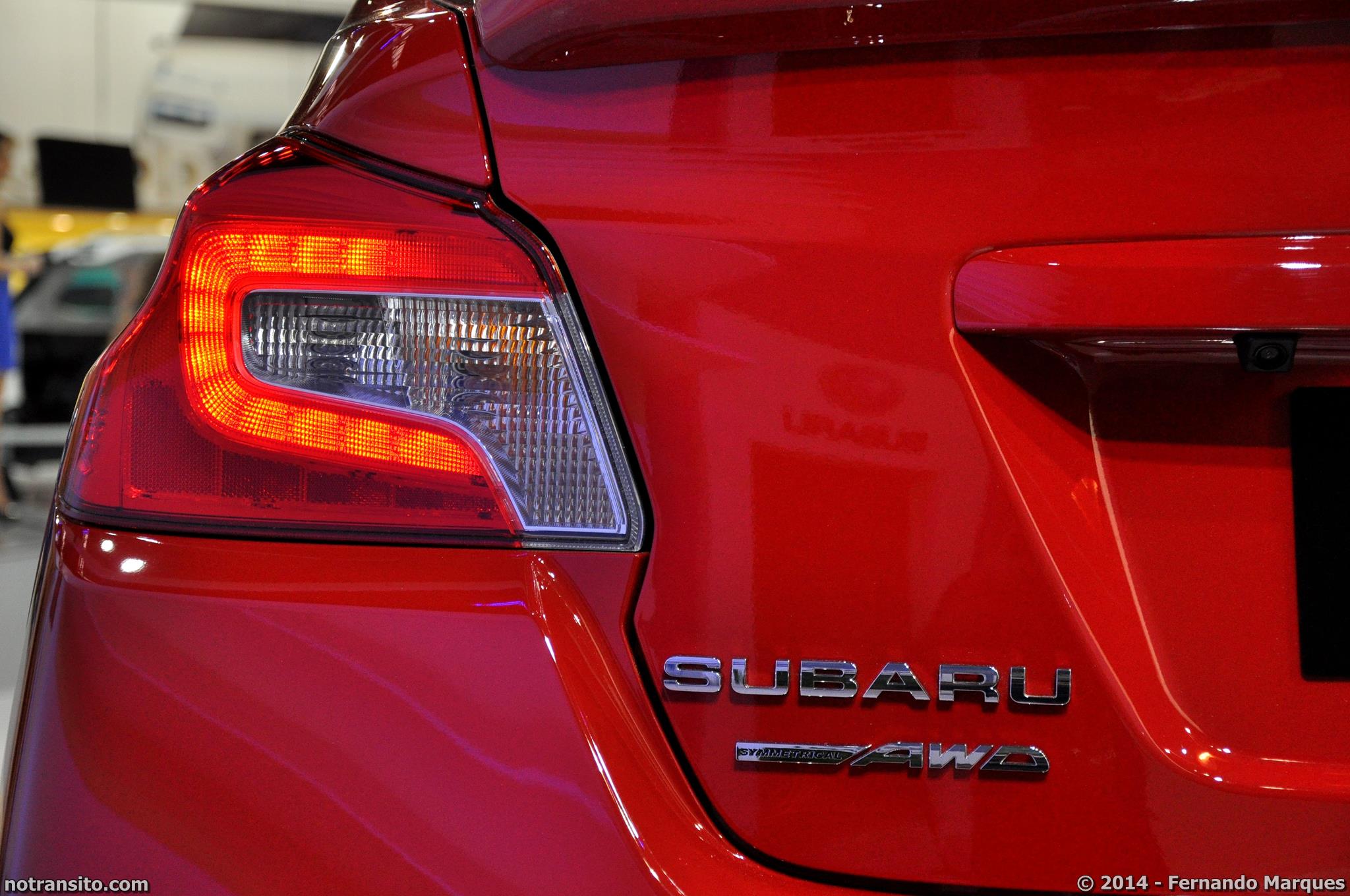 Salão do Automóvel de São Paulo 2014, 28º Salão do Automóvel de São Paulo, Subaru WRX Lightning Red