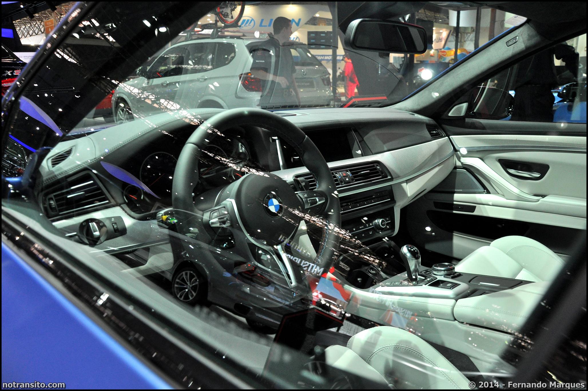 BMW M5 (F10) Frozen Blue Salão do Automóvel 2014