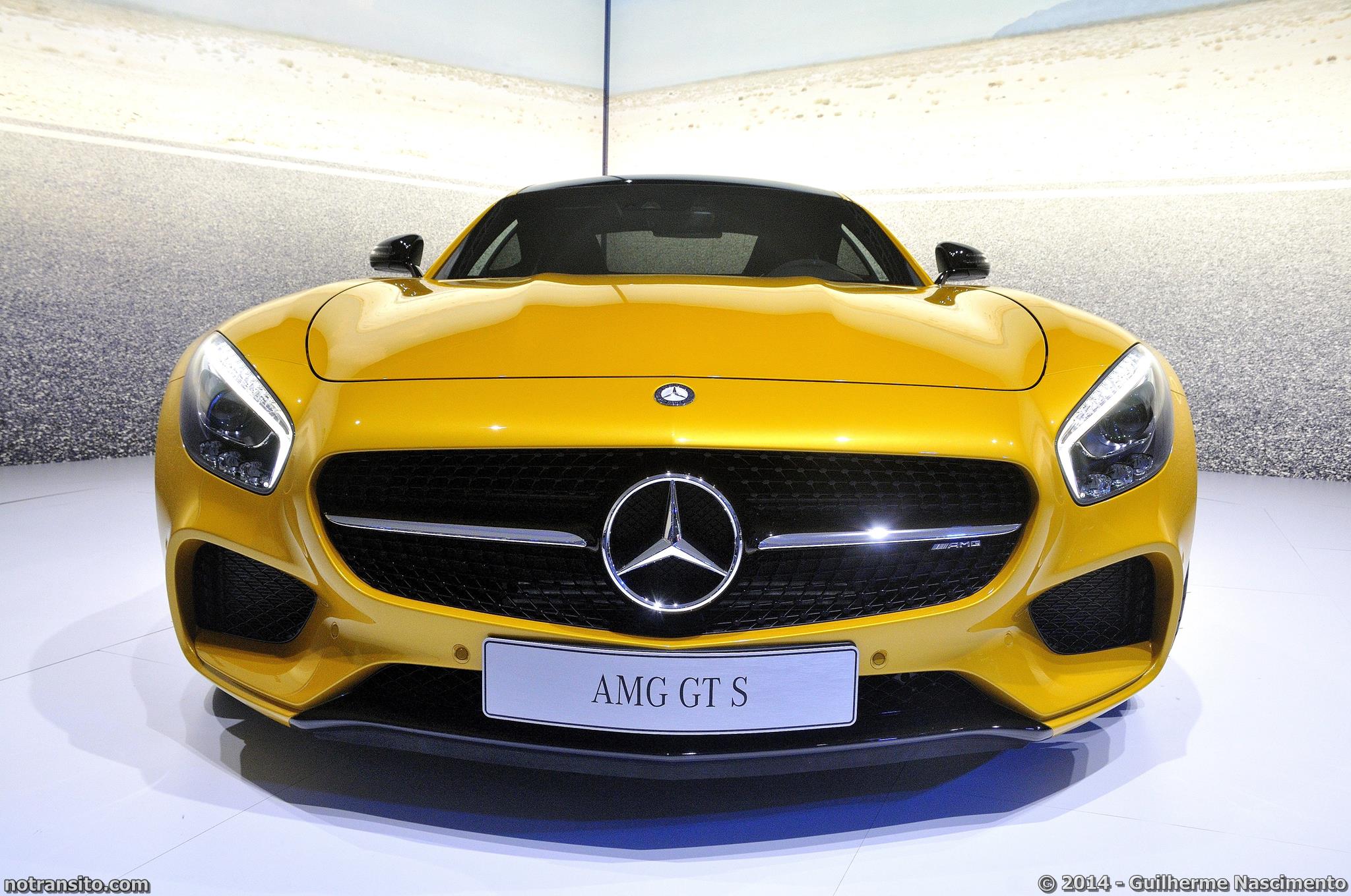 Salão do Automóvel de São Paulo 2014, 28º Salão do Automóvel de São Paulo, Mercedes-Benz AMG GT S C190 Sunbeam Yellow