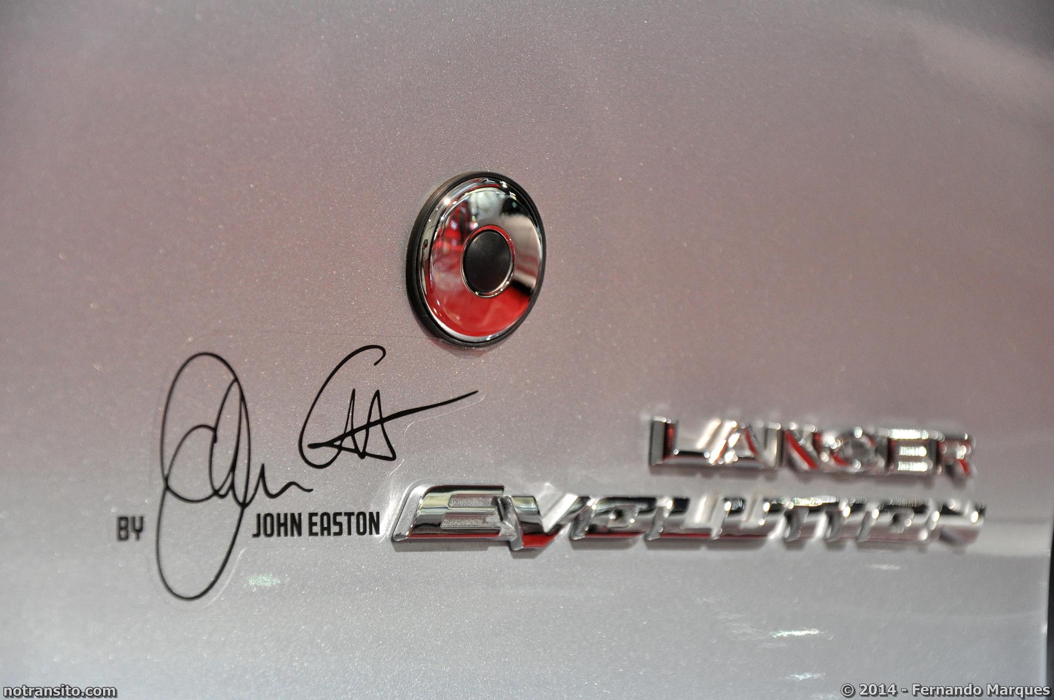 Salão do Automóvel de São Paulo 2014, 28º Salão do Automóvel de São Paulo, Mitsubishi Lancer Evolution X John Easton, John Easton, Evo X John Easton