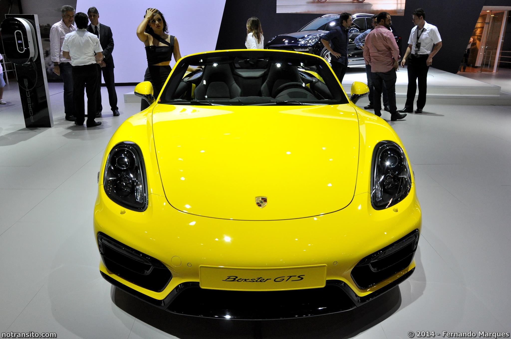 Salão do Automóvel de São Paulo 2014, 28º Salão do Automóvel de São Paulo, Porsche Boxster GTS 981 Racing Yellow