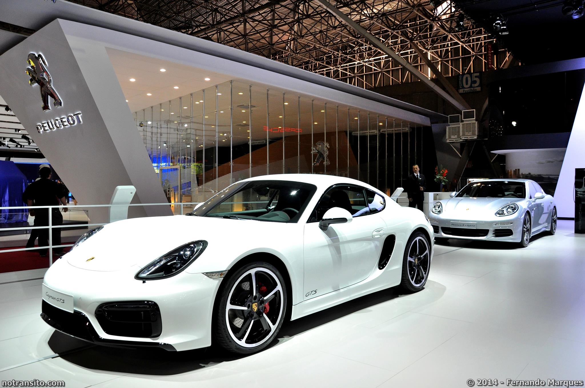 Salão do Automóvel de São Paulo 2014, 28º Salão do Automóvel de São Paulo, Porsche Cayman GTS 981 White