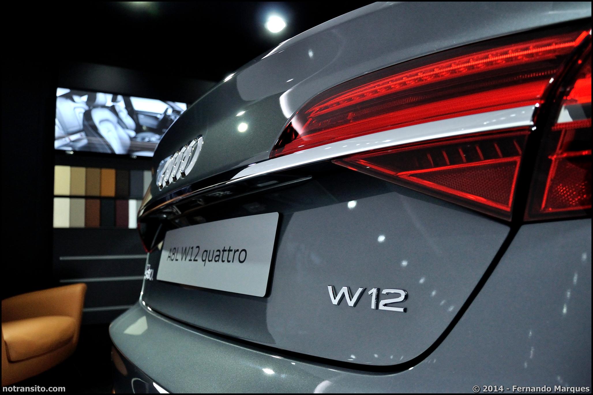 Audi A8 L W12 Exclusive Concept, Salão do Automóvel 2014