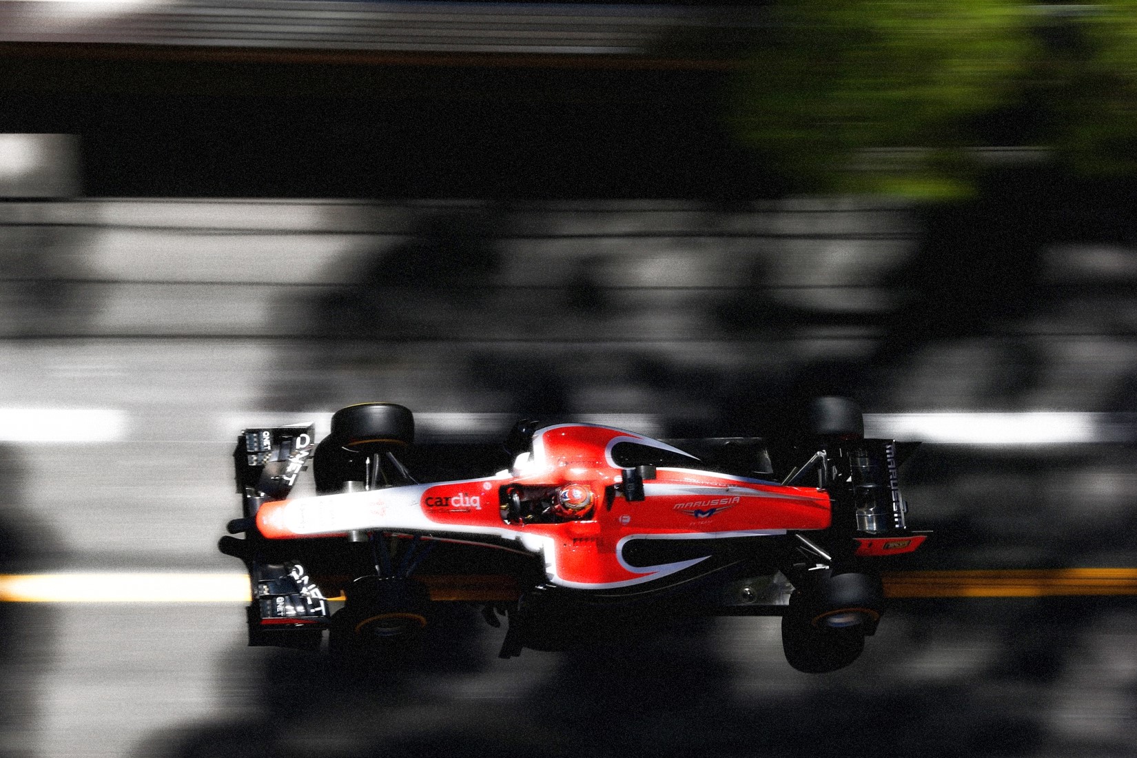 Jules Bianchi durante o GP de Monaco. Únicos pontos da Marussia e talvez do próprio francês.