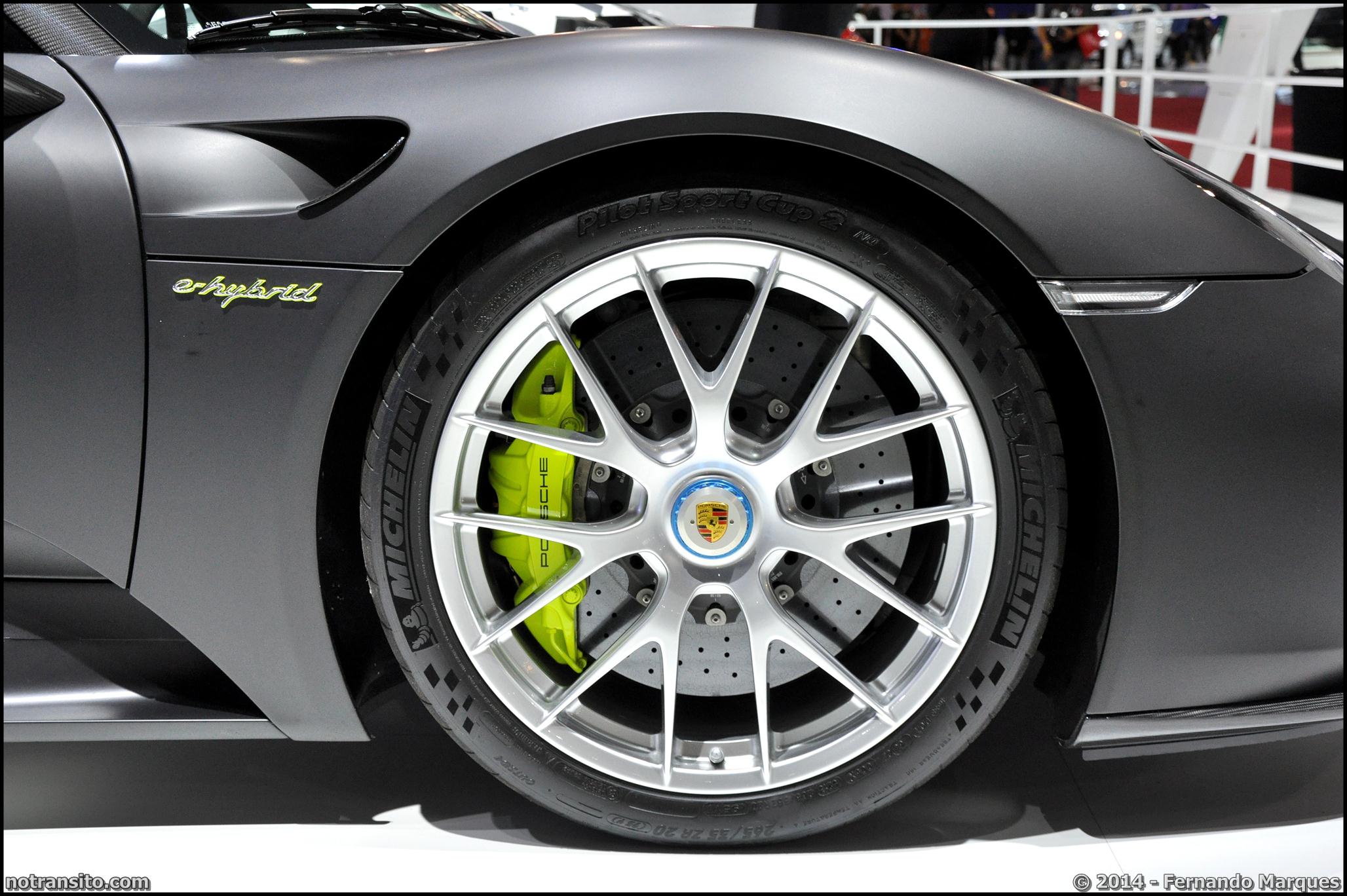 Porsche 918 Spyder, Salão do Automóvel 2014