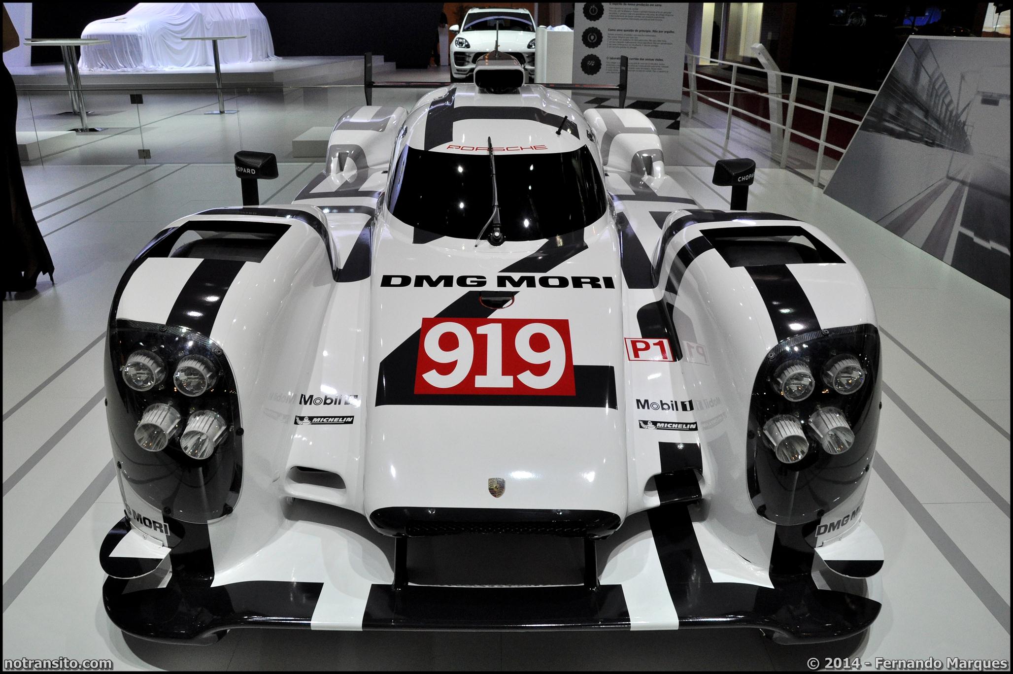 Porsche 919 Hybrid, Salão do Automóvel 2014