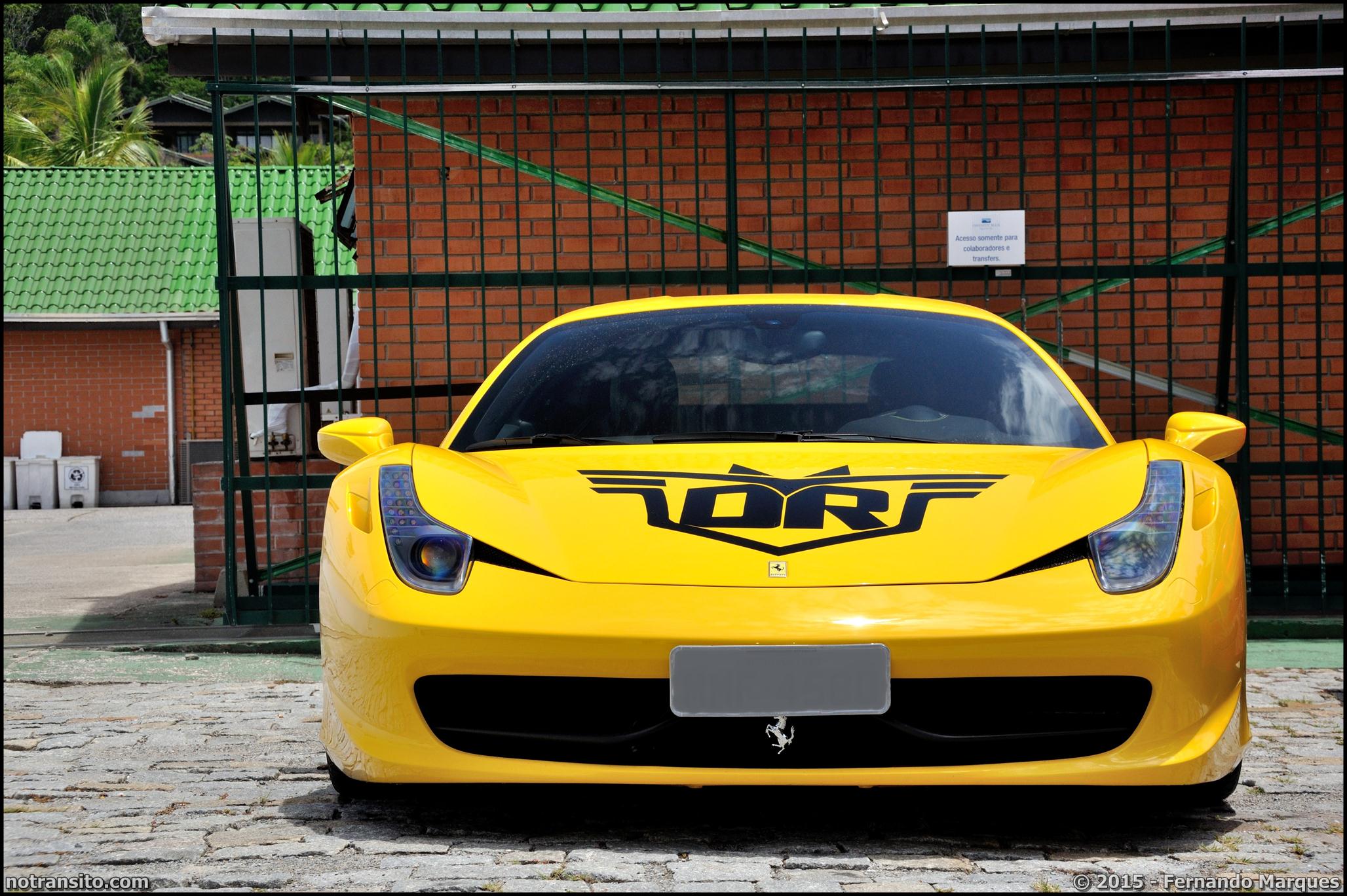 Dream Route, Ferrari 458 Italia Yellow