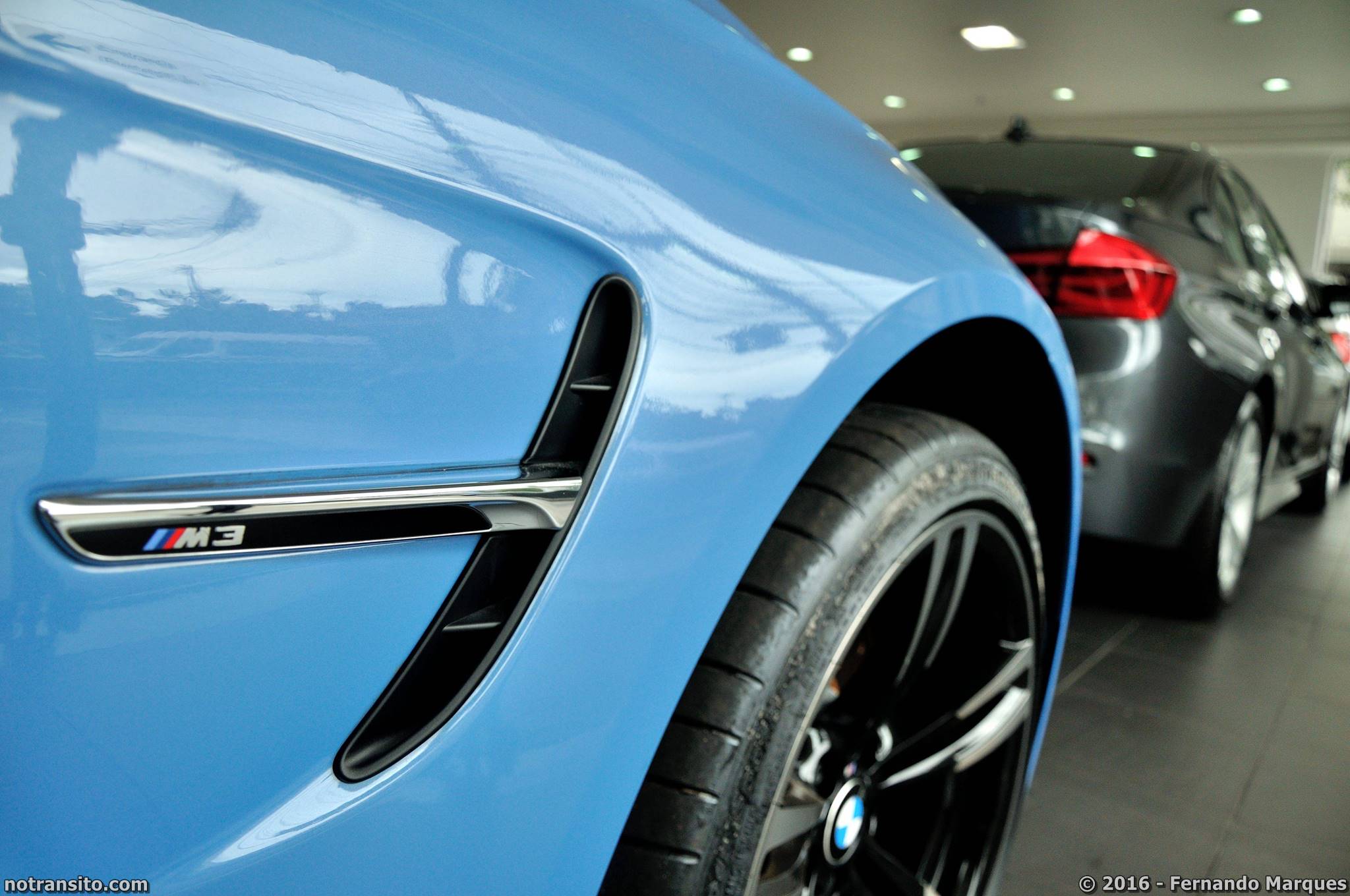 BMW M3 F80 Yas Marina Blue, BMW Autobahn Motors Santos