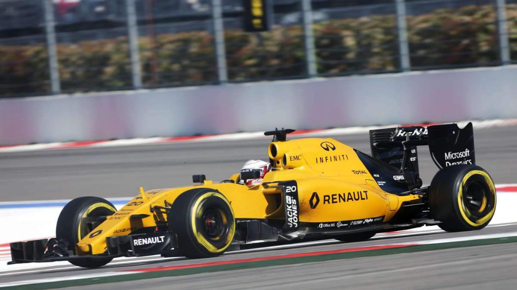 Magnussen marcou os primeiros pontos da Renault.