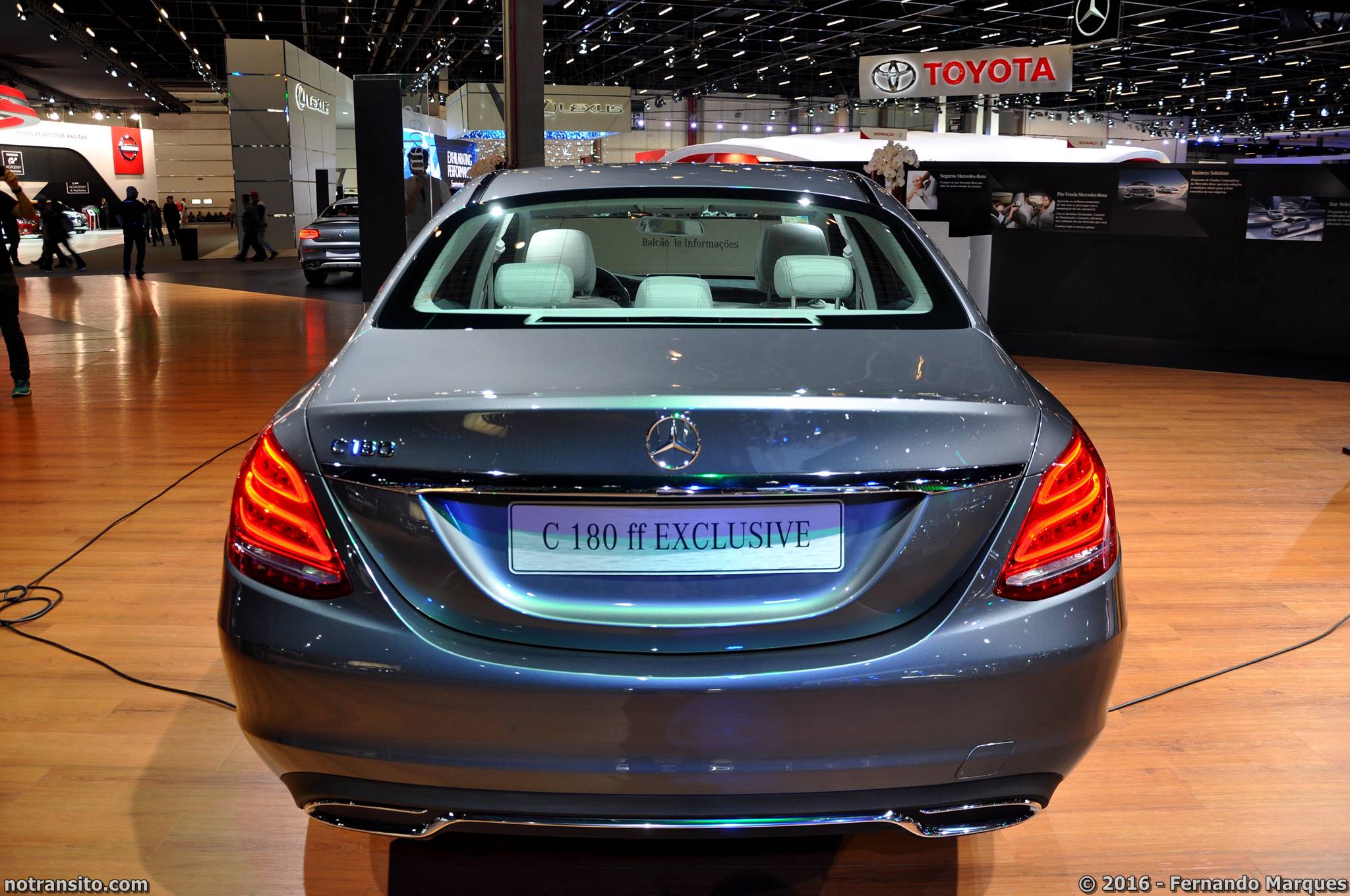 Mercedes-Benz C 180 ff Exclusive Salão do Automóvel 2016