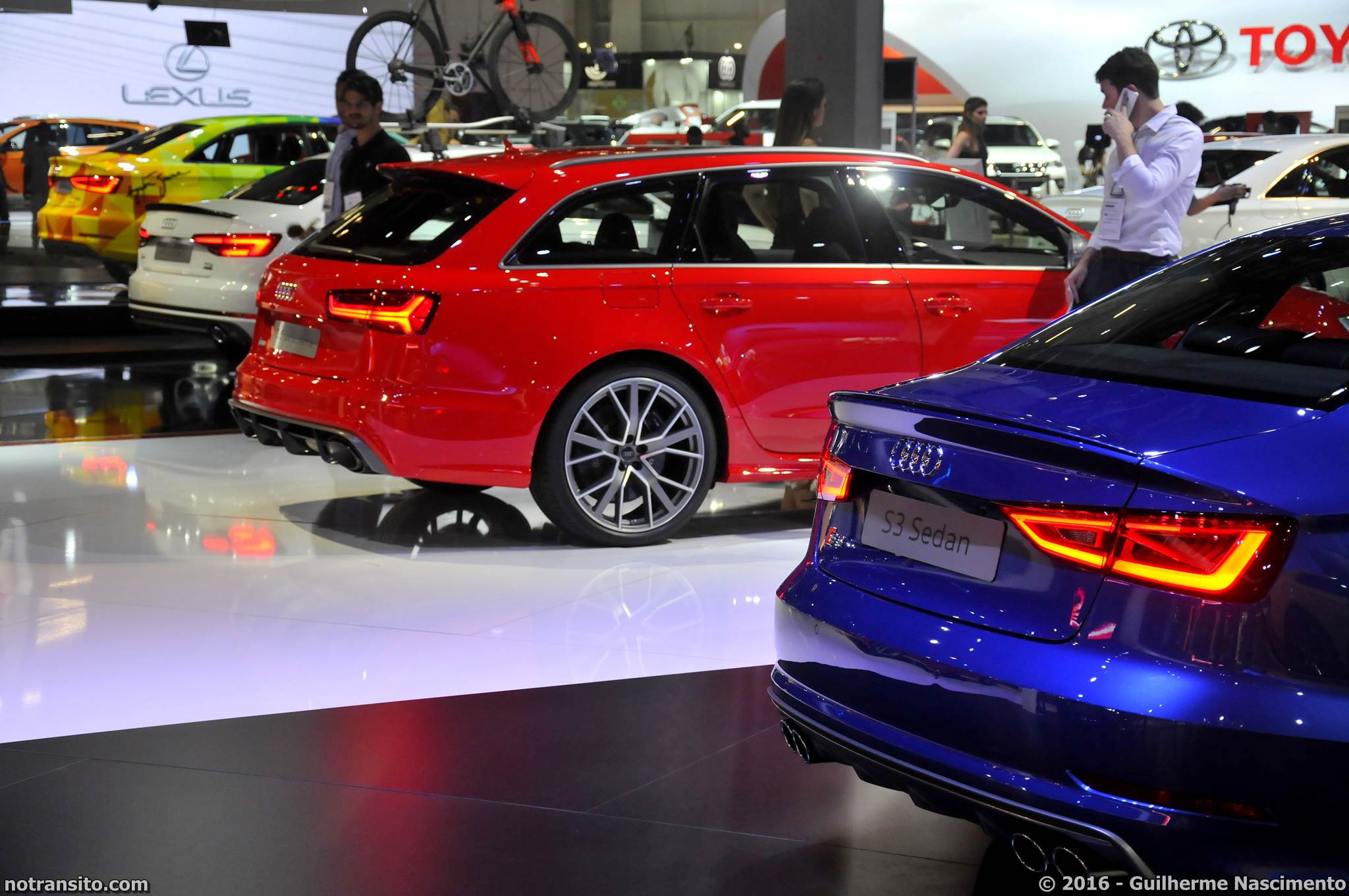 Estande Audi Salão do Automóvel 2016