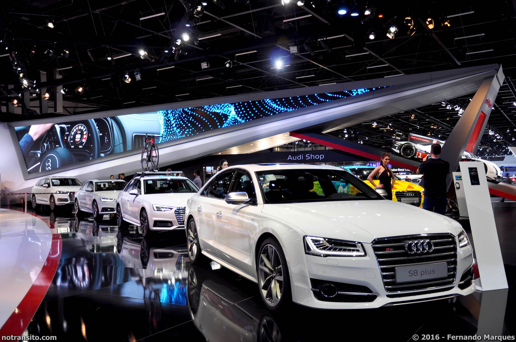Estande Audi Salão do Automóvel 2016